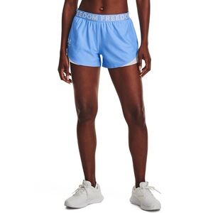 Under Armour Light Blue Freedom Athletic Shorts